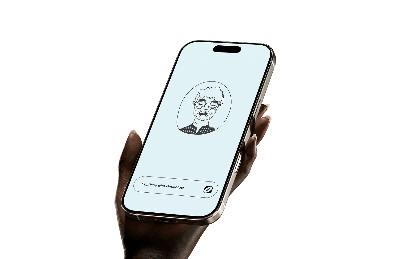 Onboarder app - Continue with Onboarder